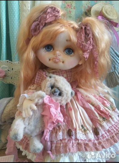 Кукла коллекционная ручной работы