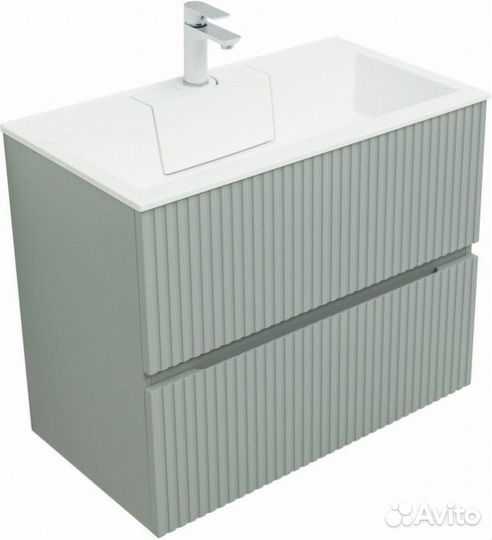 Мебель для ванной Aquanet Джейн 80 Фортуна мисти грин