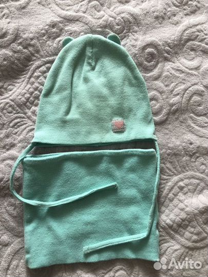 Детская шапка и снуд