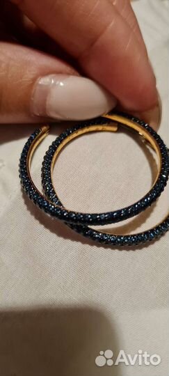 Серги swarovski