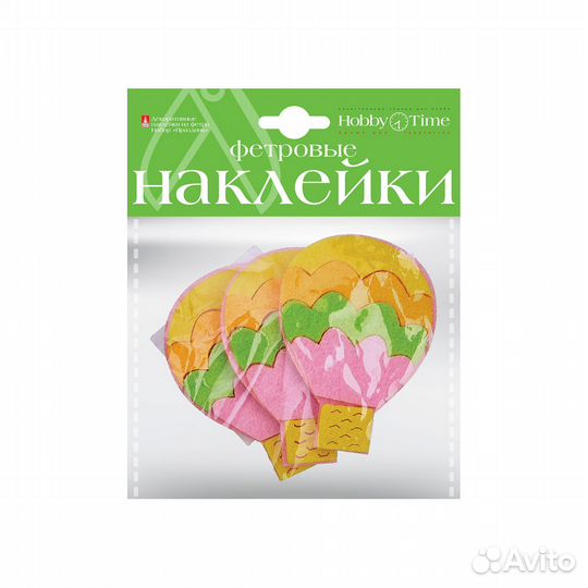 Декоративные наклейки из фетра. 