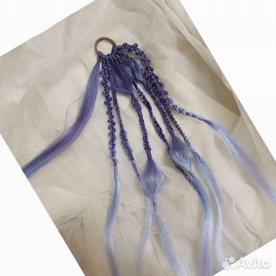 Афрорезинка, красивый подарок для девочки