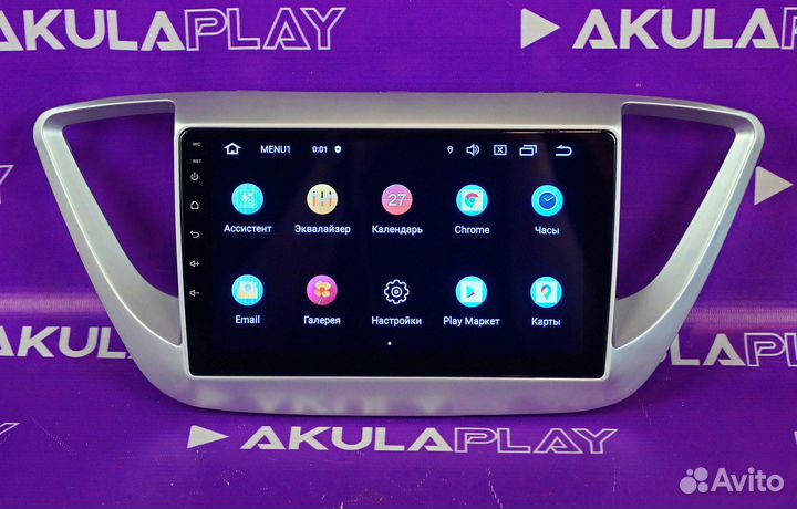 Магнитола Hyundai Solaris 2017+