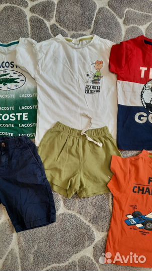 Детские вещи пакетом на мальчика 116 122 128