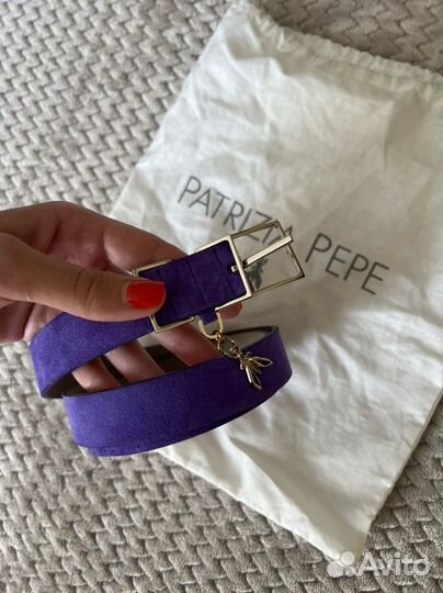 Ремень новый Patrizia Pepe Италия кожа