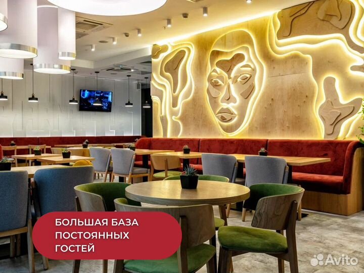 Ресторан от сети кофеен Даблби в ТЦ в Москва-сити