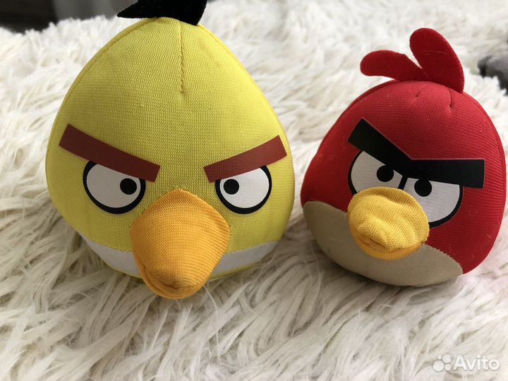 Мягкие игрушки angry birds