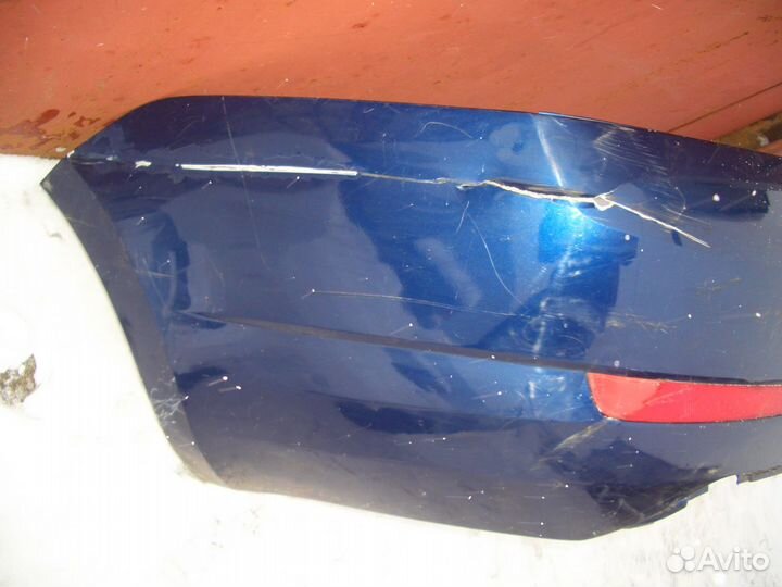 Бампер задний Шкода Октавия А7 с13-16г