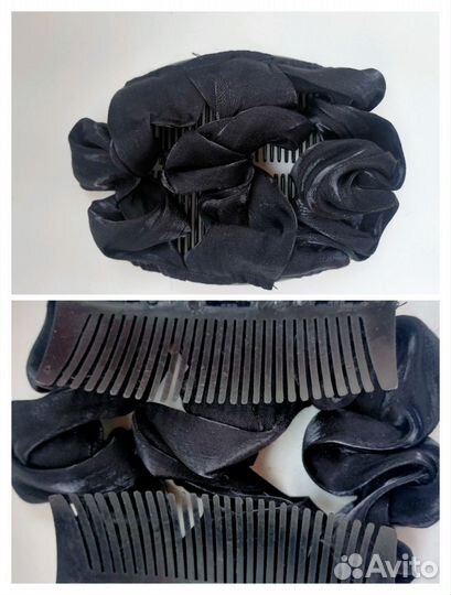 Заколки, шиньоны,ободок для волос, винтаж 90-ых