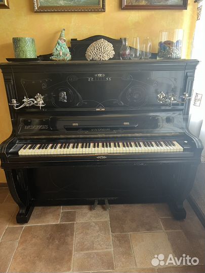 Антикварное пианино Diederichs Freres