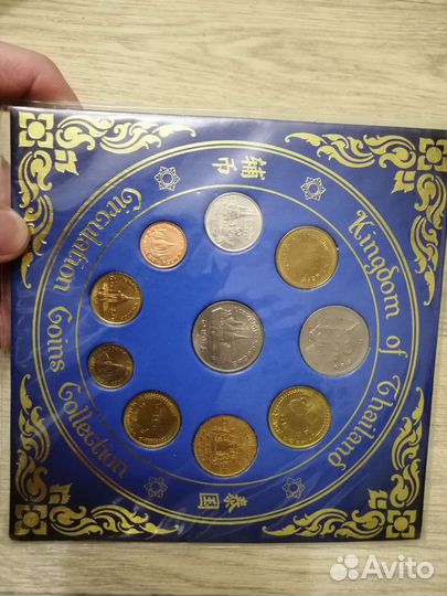 Набор монет Thailand