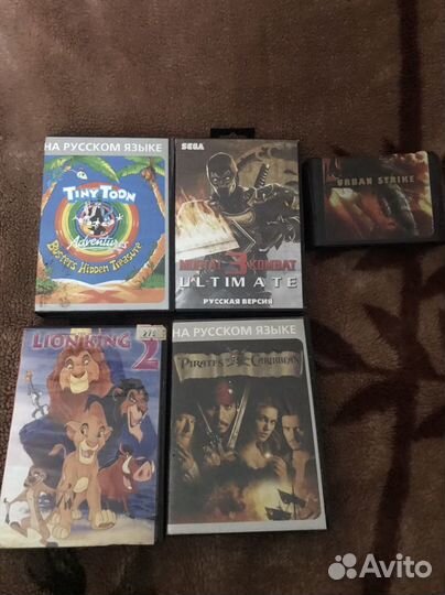 Картриджи sega