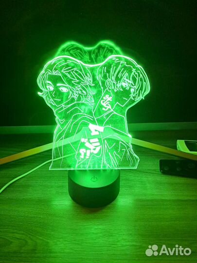 Светильник 3d ночник
