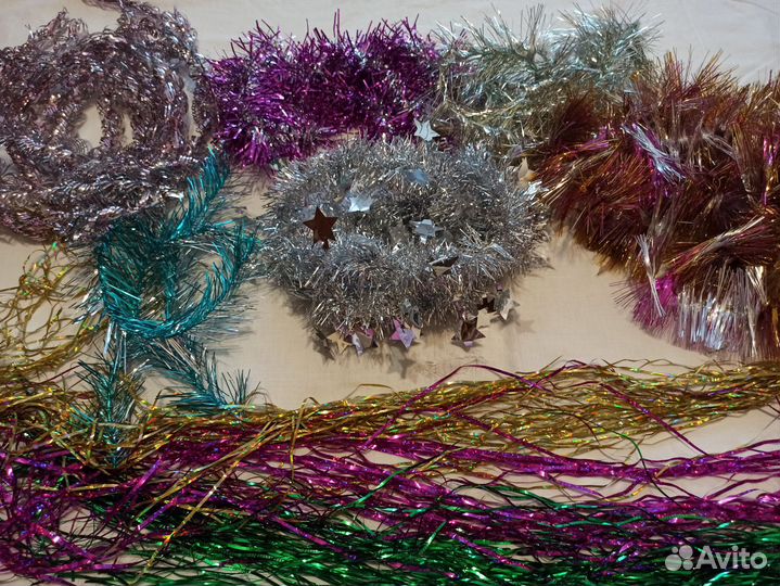 Мишура новогодняя пакетом