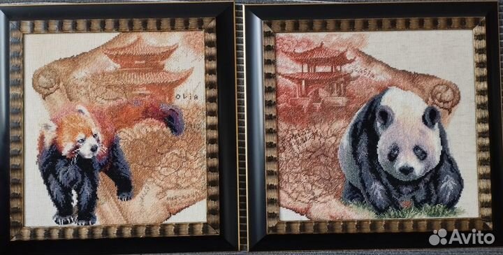 Картина вышитая крестом