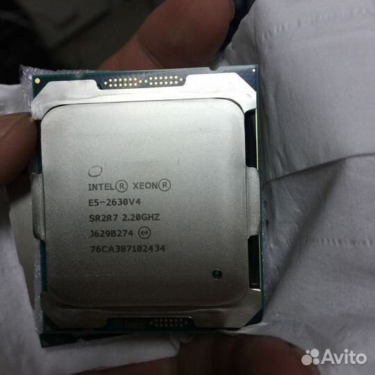 Новые Intel Xeon E5-2630V4 2.2GHz 10 Core 25MB