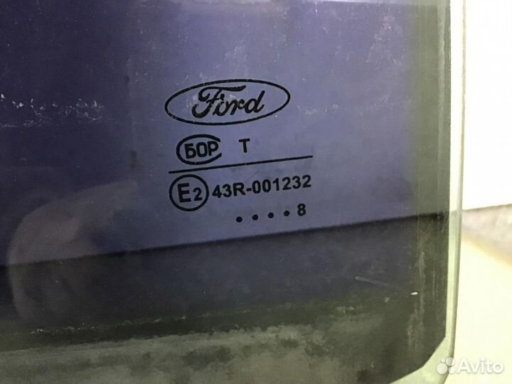 Стекло двери задней правой Ford Focus II 2008-2011