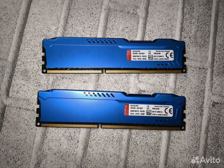 DDR3 8+8 Gb