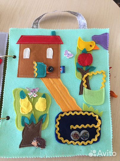 Развивающая игрушка новая из фетра