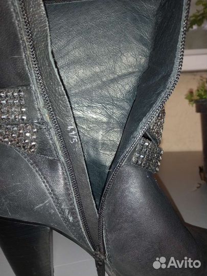 Ботильоны натуральная кожа