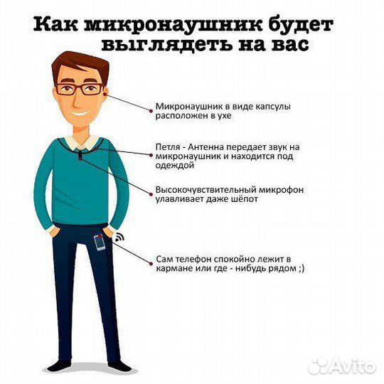 Микронаушник аренда