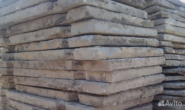 Плиты дорожные 3Х1.75м 1 сорт