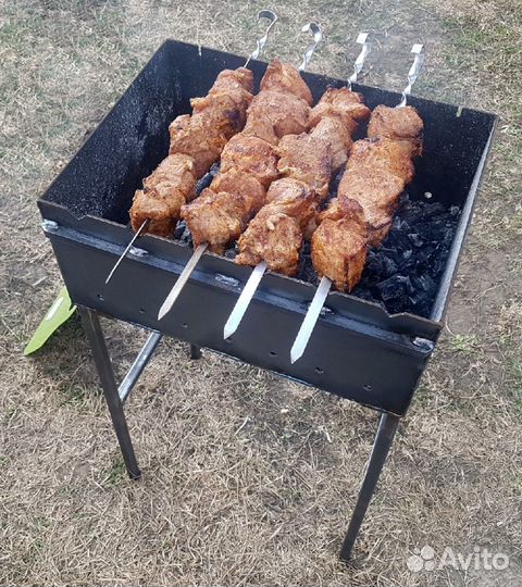 Усиленные мангалы со съемными (и обычными) ножками