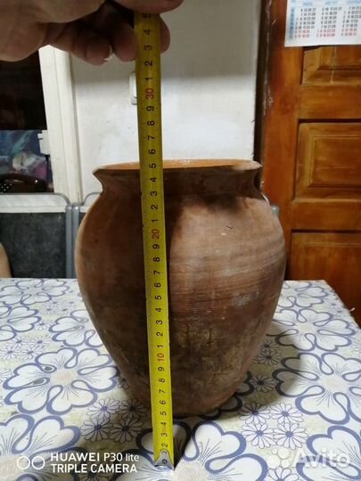 Старинный горшок крынка