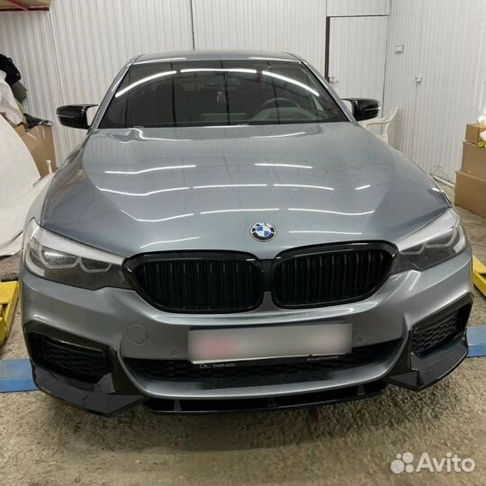 Губа переднего бампера BMW 5 series g30 M5 style