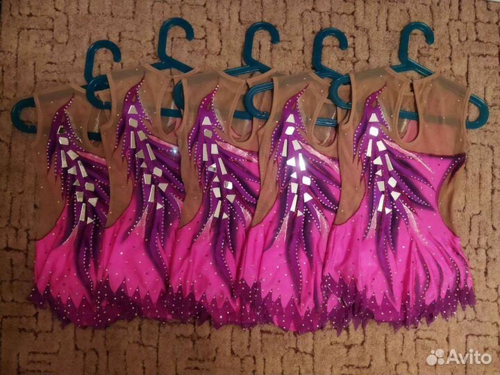 Групповые купальники для художественной гимнастики