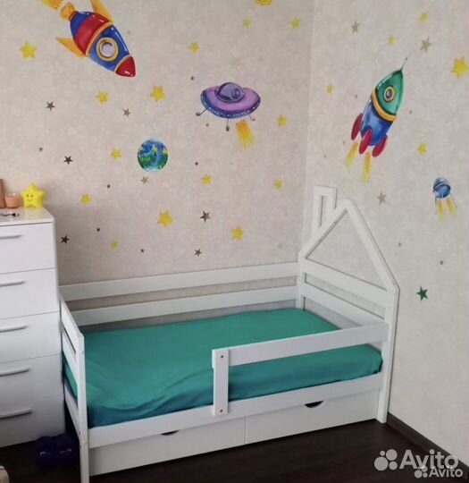 Кровать Софа-домик