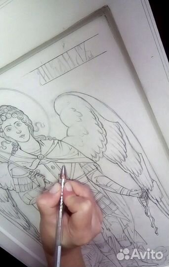 Цировка (графья) по левкасу