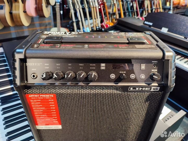 Line6 Spider V30MK2 - гитарный комбоусилитель