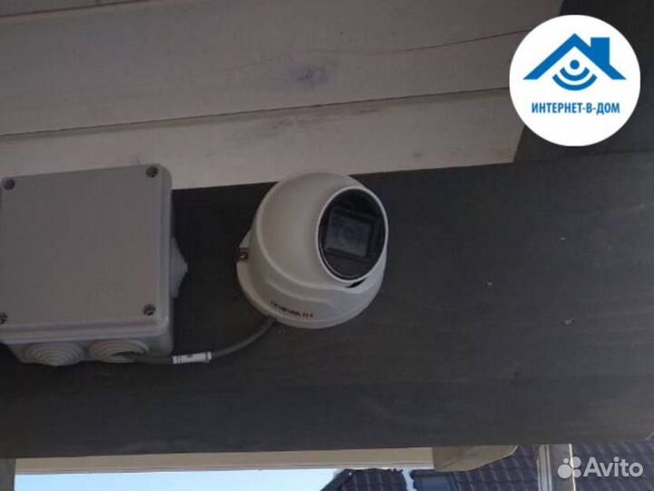 Система видеонаблюдения под ключ на дачу