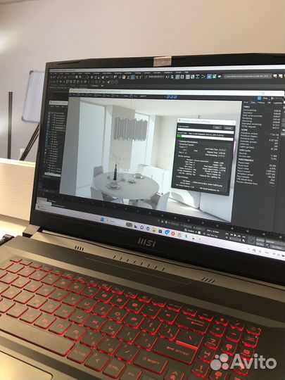 Ноутбук MSI katana 17.3