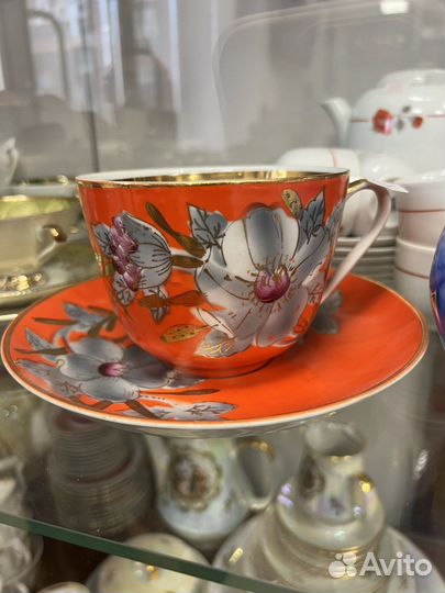 Чайная пара мальва (Барановка)