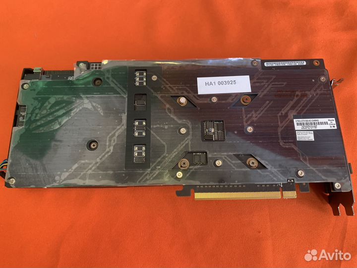 Видеокарта Rog Strix Asus GeForce GTX 1060 6GB