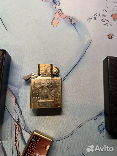 Зажигалка zippo 254B ST. petersburg оригинал