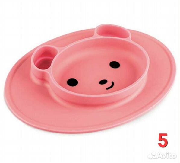 Тарелка силиконовая детская