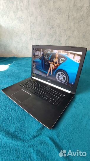 Свежий Игровой 17.3 Acer i3/8гб/nvme 512гб/MX130