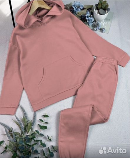 Костюм спортивный утепленный на флисе