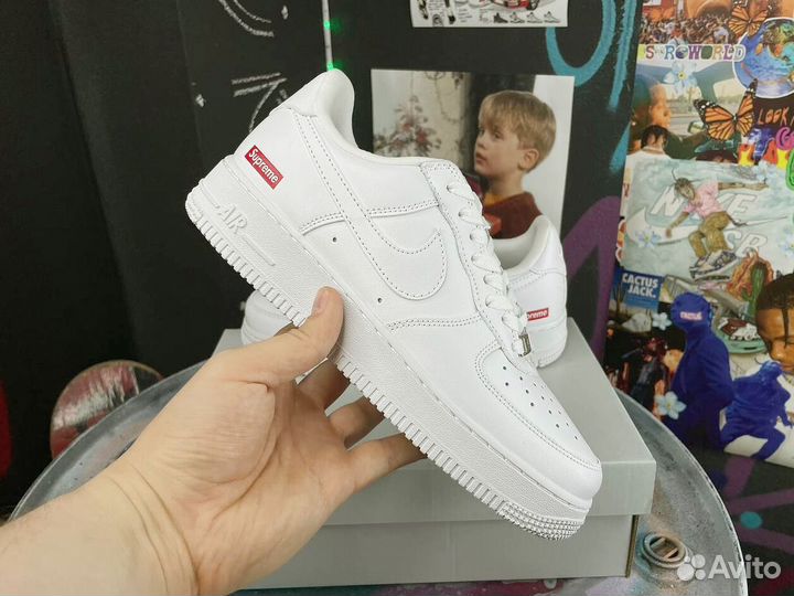 Кроссовки Nike Air Force x Supreme арт:1961267