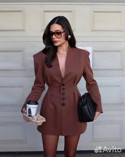Платье пиджак 3 цвета