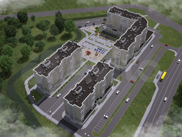 2-к. квартира, 64 м², 2/8 эт.