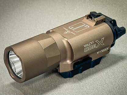 Тактический фонарь пистолетный X300 wadsn. DE