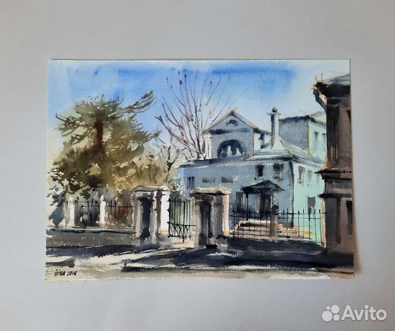 Картина акварельная
