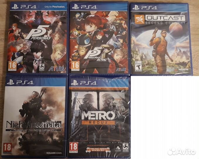 Ps4 игры (новые в пленке) обновлено 2.07