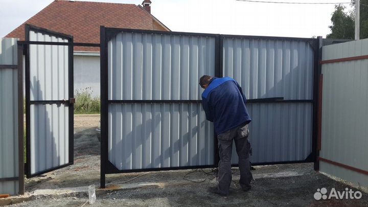 Ворота распашные