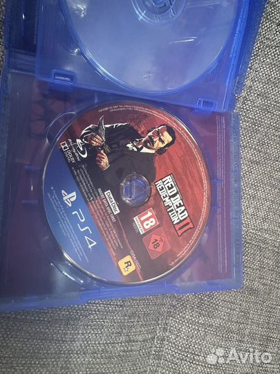 Red Dead Redemption 2 ps4 диск