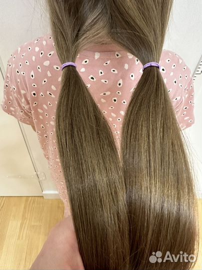 Волосы для наращивания детский срез